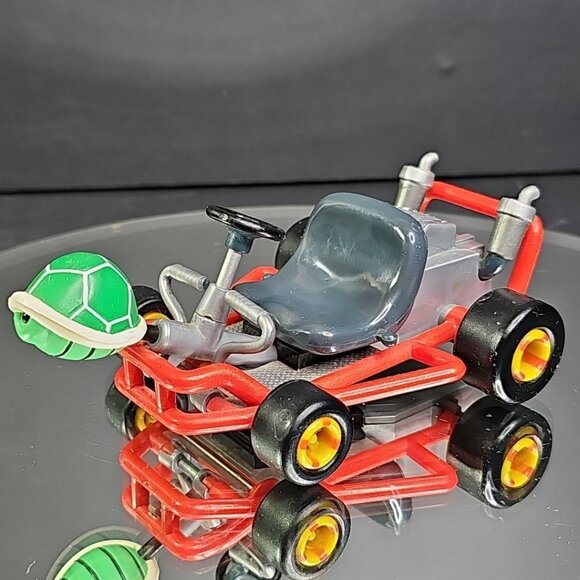 Nintendo Mario Kart 64 MARIO Pull Back Go-Kart With Shooting Shell Works! - Picture 1 of 9